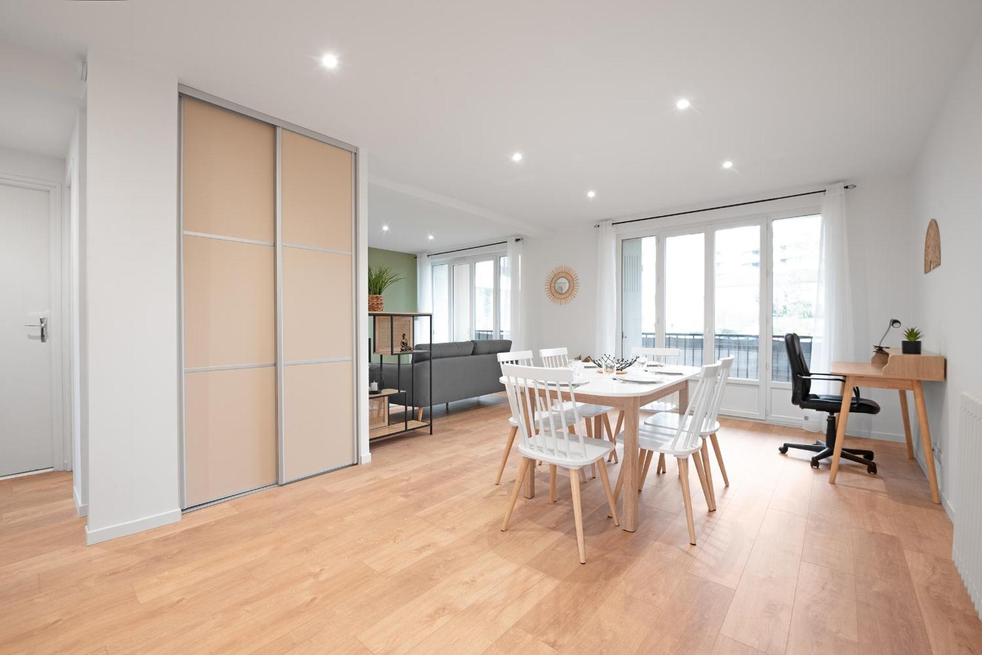 Spacieux T3 Avec 2 Parkings Gratuits Et 2 Balcons ตูลูส ภายนอก รูปภาพ